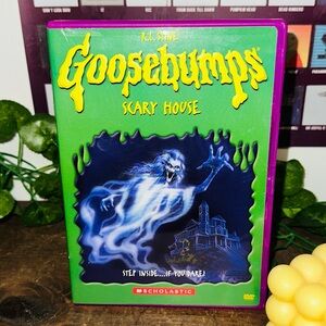 Y2K Goosebumps Scary House RL Stine Horror Vintage Movie DVD